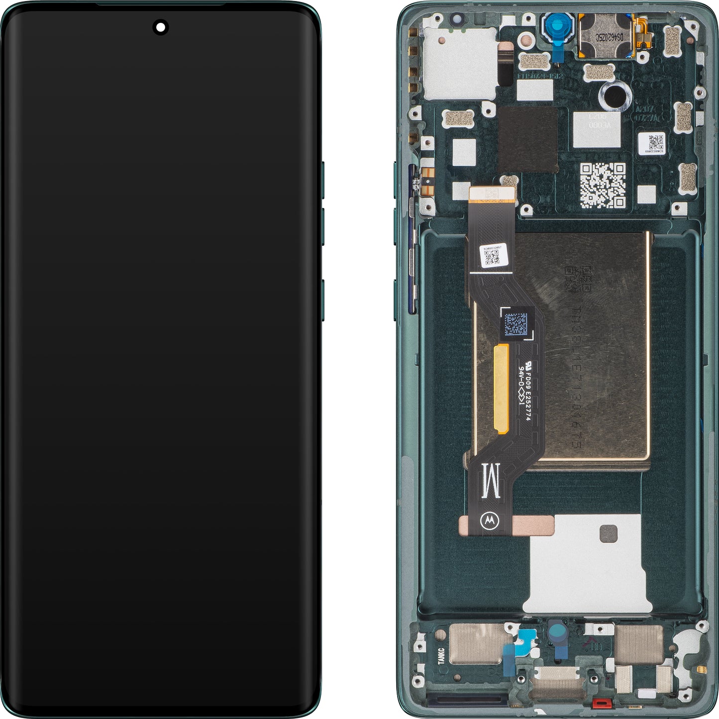 Displej s dotykovou obrazovkou Motorola Edge 50, s rámečkem, zelený (Jungle Green), Swap 5D68C25136