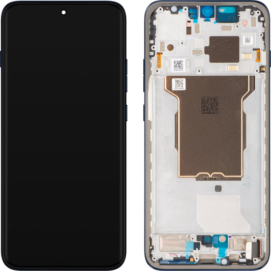 Displej s dotykovou obrazovkou Motorola Edge 70 Pro, s rámem, námořnická modř (Pantone Titan), Service Pack 5D68C32420