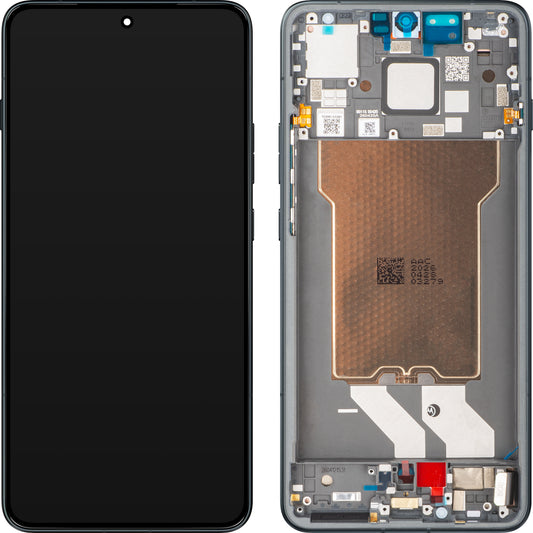 Displej s dotykovou obrazovkou Motorola Edge 70 Max, s rámečkem, černý (Pantone Dark Shadow) 5D68C33281