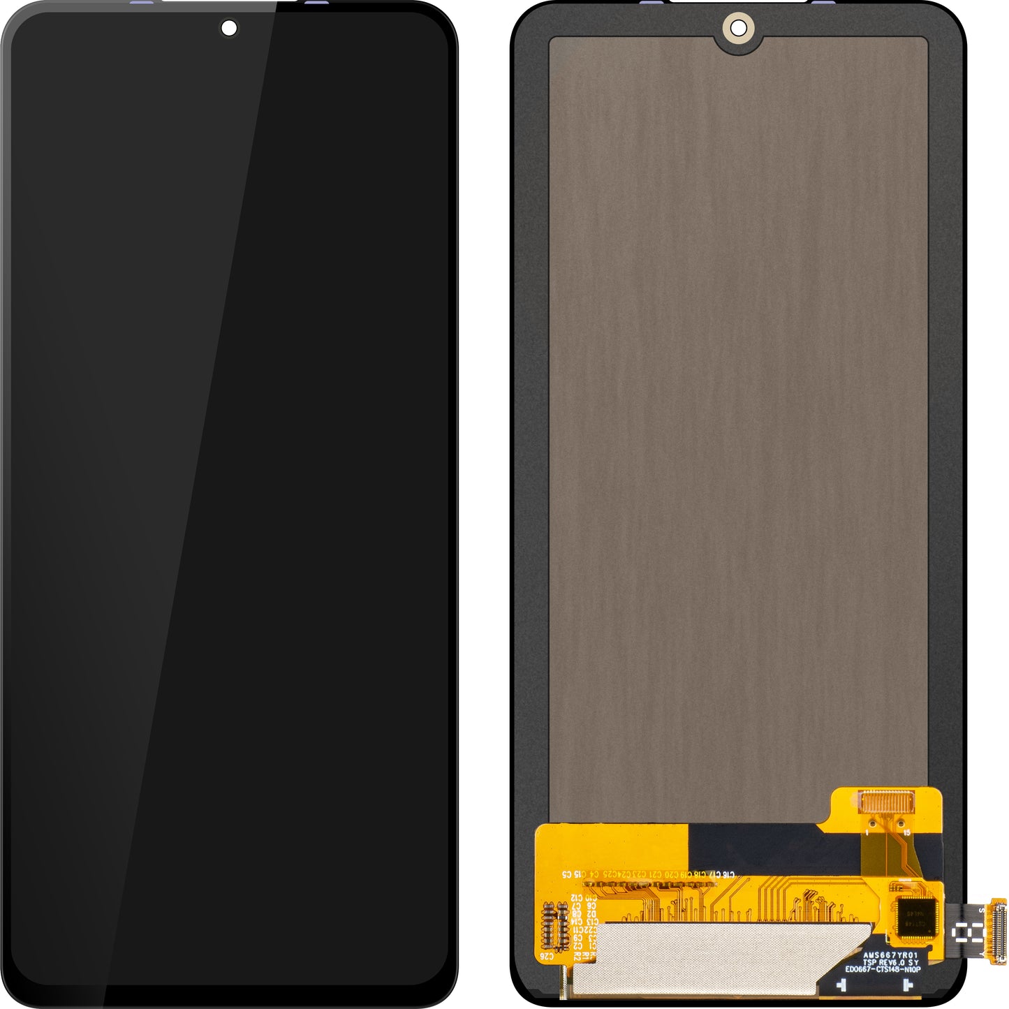 MP Touchscreen Display compatible with Xiaomi Poco X4 Pro 5G / Redmi Note 10 Pro / Note 10 Pro Max / Note 11 Pro / Note 11 Pro 5G / Note 12 Pro 4G, OLED Version