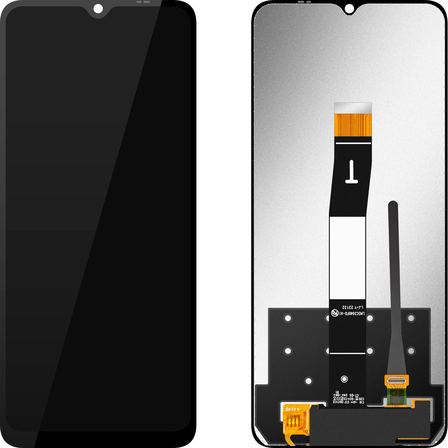 Display s dotykovým displejem MP kompatibilní s Xiaomi Redmi 11A / 12C / Poco C55