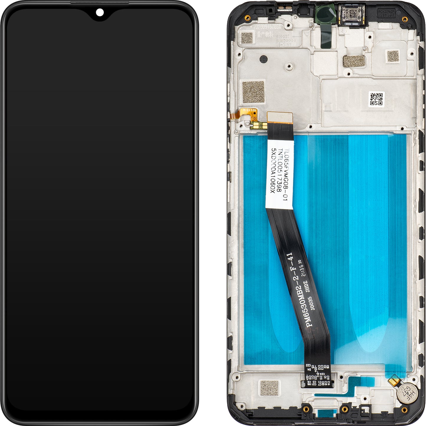 MP dotykový displej kompatibilní s Xiaomi Redmi 9, s rámečkem, černý 