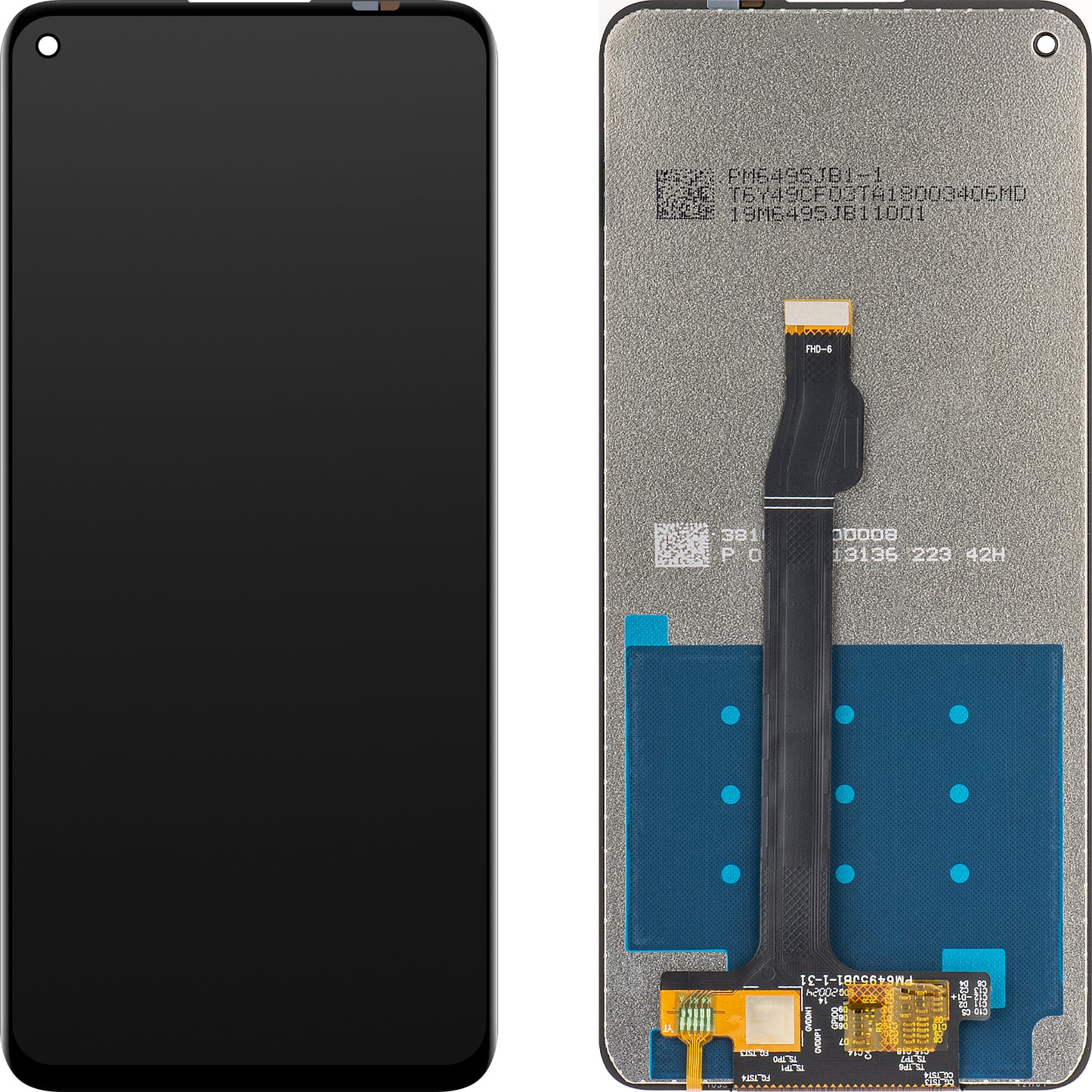 MP dotykový displej kompatibilní s Huawei nova 7 SE / P40 lite 5G 