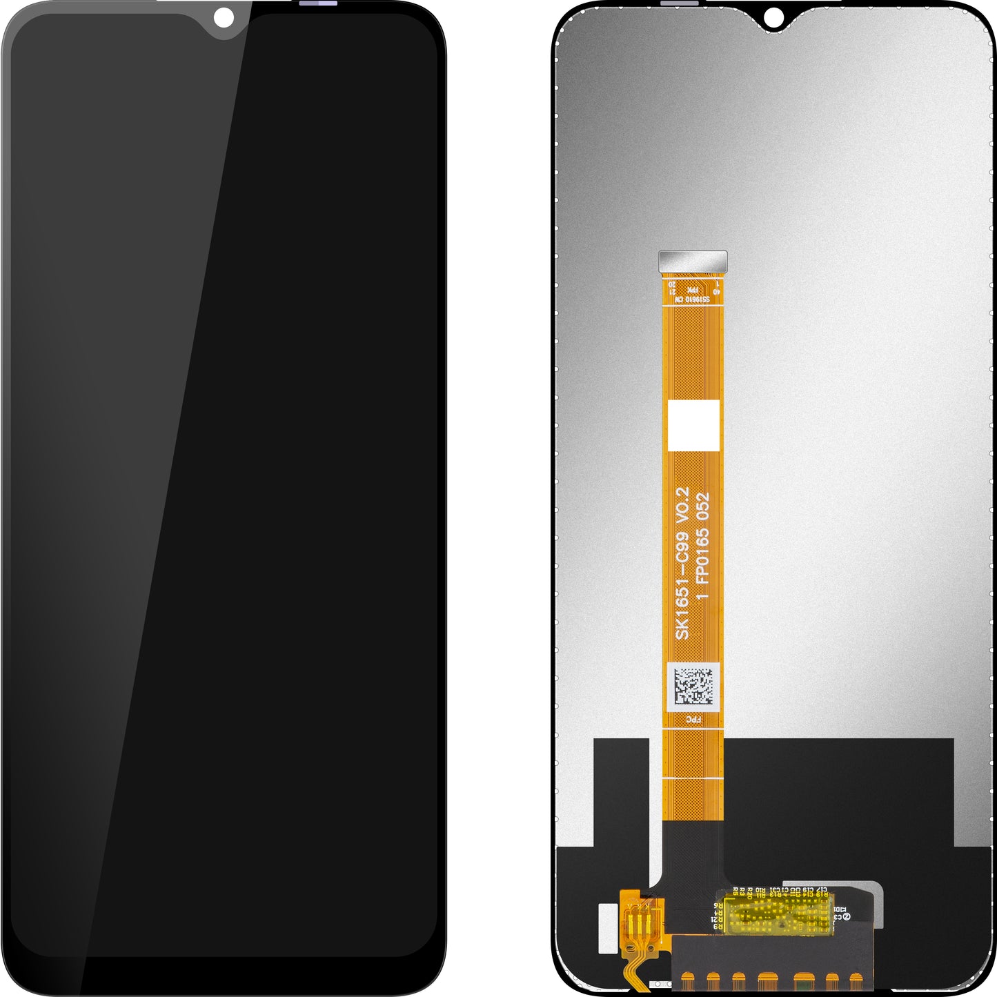 Display s dotykovým displejem MP kompatibilní s Realme C21Y / C25Y