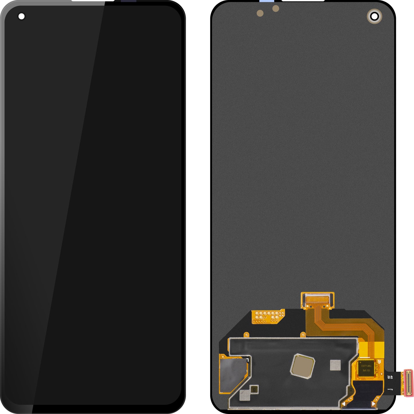 Display s dotykovým displejem MP kompatibilní s Realme GT Master, verze OLED