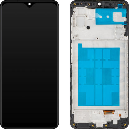 Display s dotykovým displejem MP kompatibilní se Samsung Galaxy M22 M225, s rámem, černý