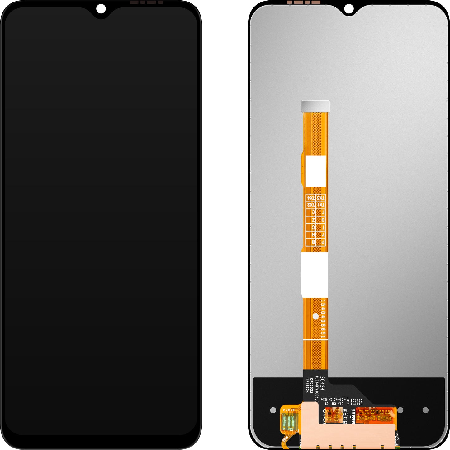 Display s dotykovým displejem MP kompatibilní s vivo Y51 (2020, prosinec) / Y52s / Y53s / Y72 5G