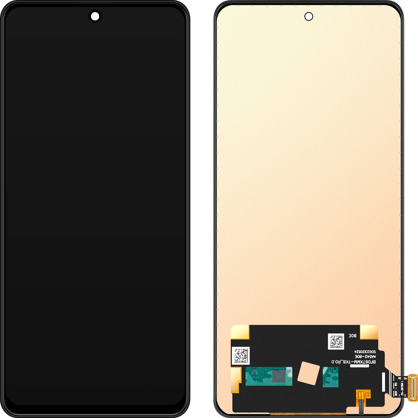 Displej s dotykovým panelem MP kompatibilní s Oppo Reno10 Pro