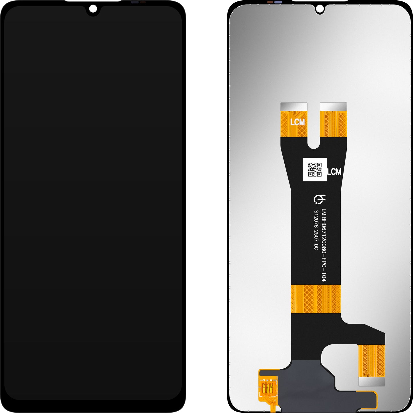 Display s dotykovým displejem MP kompatibilní se ZTE Blade A36 / Blade A56 / Blade A76 4G