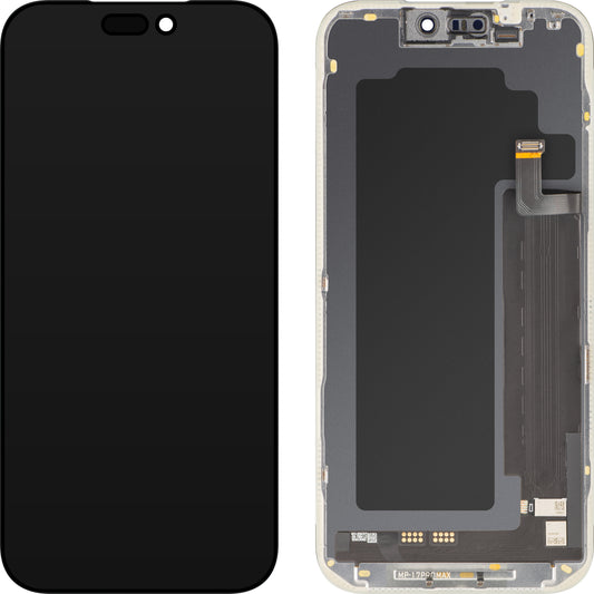 MP dotykový displej kompatibilní s Apple iPhone 17 Pro Max, s rámečkem, softwarová verze OLED FHD diagnostická, černý