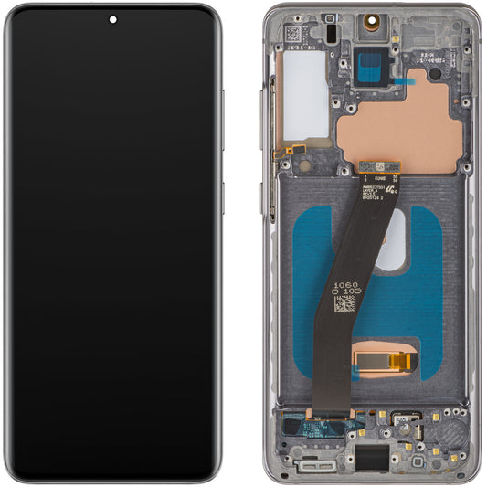 MP dotykový displej kompatibilní se Samsung Galaxy S20 5G G981 / S20 G980, s rámečkem, OLED verze, černý