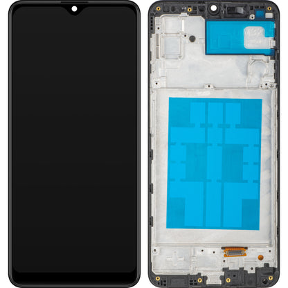 MP dotykový displej kompatibilní se Samsung Galaxy M32 M325, s rámečkem, černý