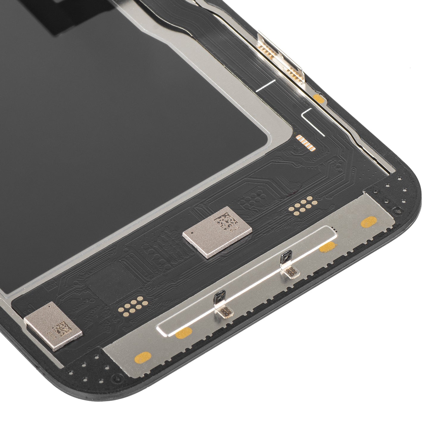 Displej s dotykovým panelem MP kompatibilní s Apple iPhone 13 Pro, s rámem, verze Soft OLED IC Movable 120Hz FHD, černý