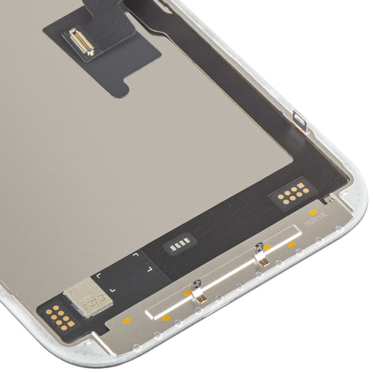 Displej s dotykovým panelem MP kompatibilní s Apple iPhone 16 Pro, s rámem, verze Soft OLED FHD 120Hz IC Movable, černý
