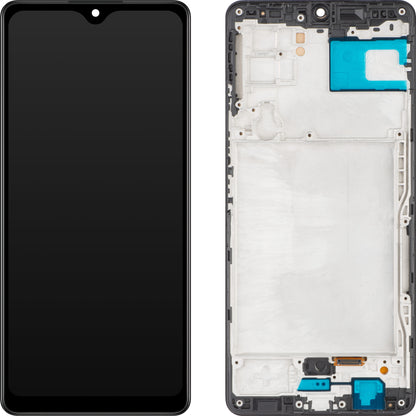 Dotykový MP displej kompatibilní se Samsung Galaxy A42 5G A426, s rámečkem, černý 