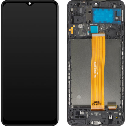 MP dotykový displej kompatibilní s Samsung Galaxy M12 M127, s rámečkem, černý 