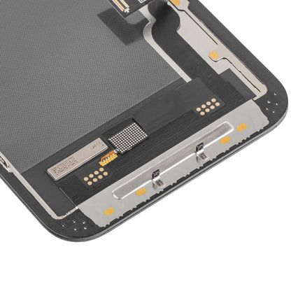 Displej s dotykovým panelem MP kompatibilní s Apple iPhone 13, s rámem, verze Soft OLED IC Movable FHD, černý