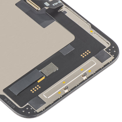 Displej s dotykovým panelem MP kompatibilní s Apple iPhone 14, s rámem, verze Soft OLED FHD 120Hz IC Movable, černý