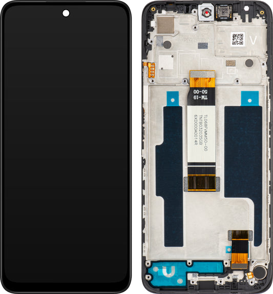 MP dotykový displej kompatibilní s Xiaomi Redmi 12, s rámečkem, černý 