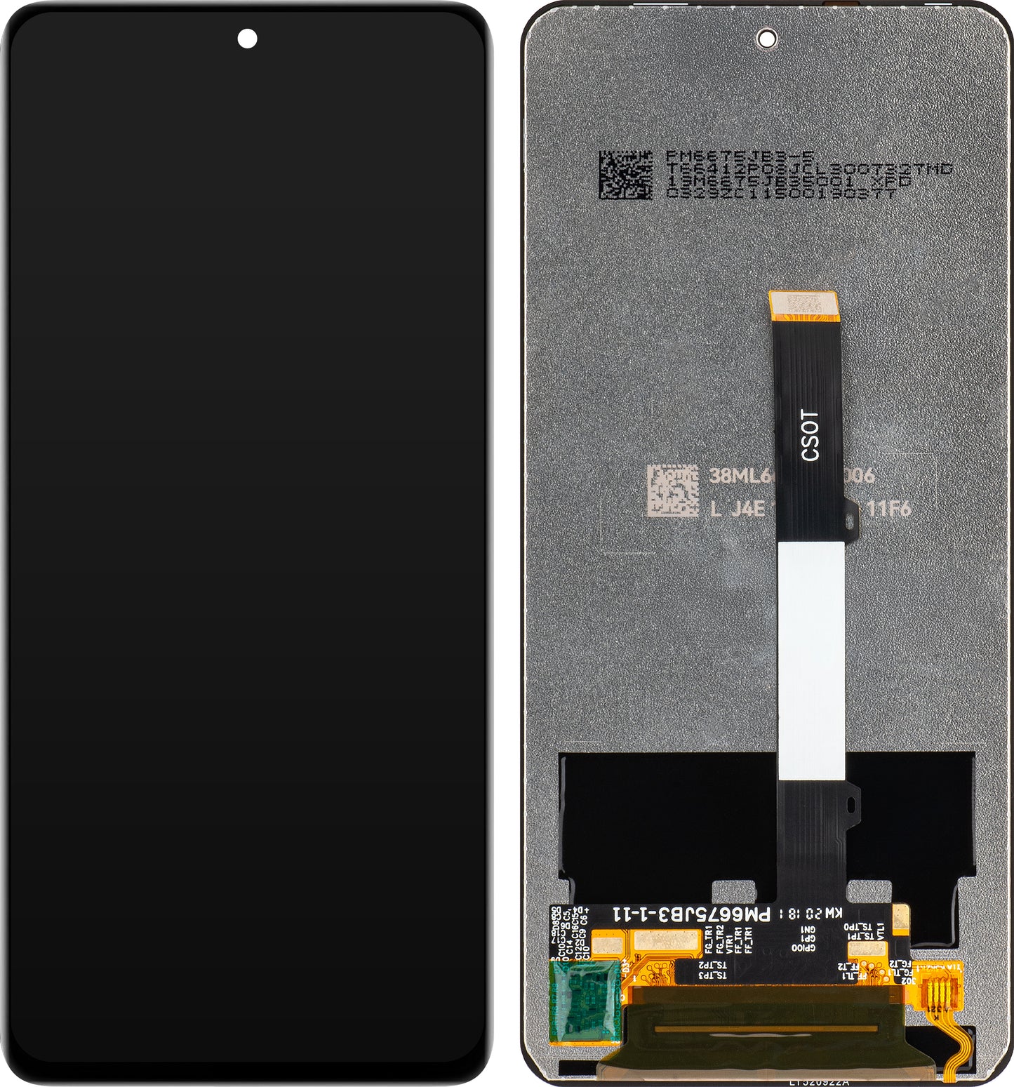 MP dotykový displej kompatibilní s Xiaomi Poco X3 Pro / X3 NFC / X3 / Redmi Note 9 Pro 5G / Mi 10T Lite 5G