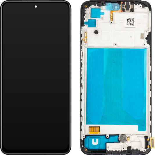 MP dotykový displej kompatibilní s Xiaomi Redmi Note 10, s rámečkem, černý 