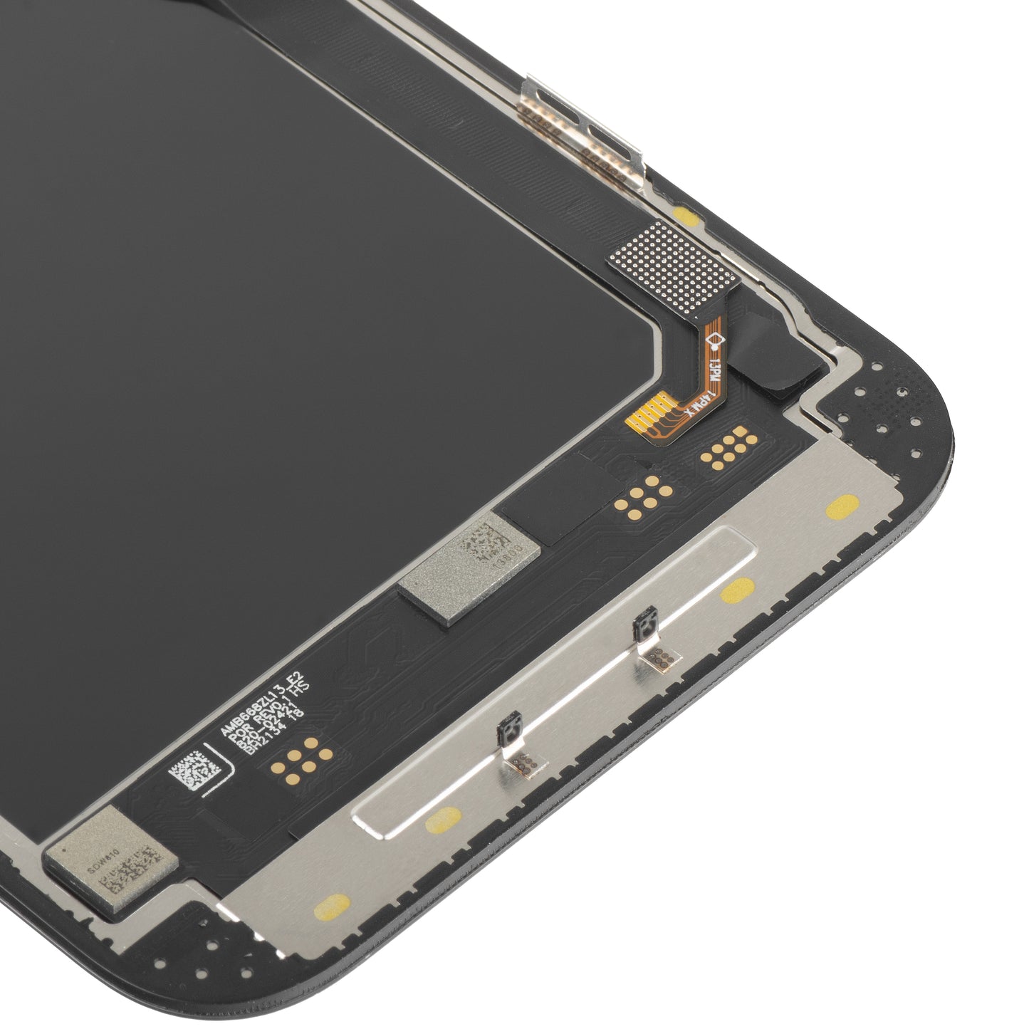 Displej s dotykovým panelem MP kompatibilní s Apple iPhone 13 Pro Max, s rámem, verze Soft OLED IC Movable 120Hz FHD, černý