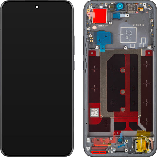 Display s dotykovým displejem Oppo Reno13 Pro, s rámem, šedá (Graphite Grey), Service Pack 621029000381