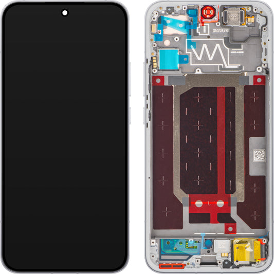 Display s dotykovým displejem Oppo Reno15, s rámem, Bílá (Aurora White), Service Pack 621029000786