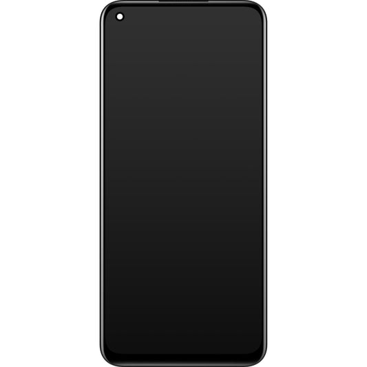 Displej s dotykovou obrazovkou Realme 8, s rámečkem, černý, Swap 4906919
