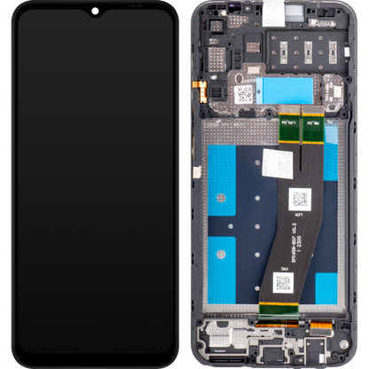 Dotykový displej Samsung Galaxy A14 A145, s rámečkem, evropská verze, černý, servisní balíček GH81-23540A