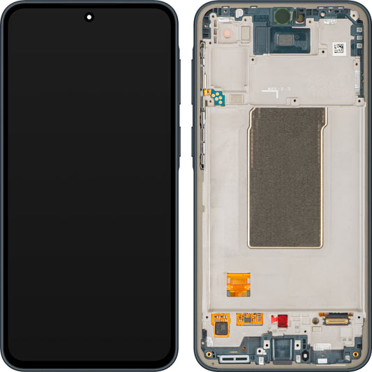Displej s dotykovou obrazovkou Samsung Galaxy A37 5G, s rámečkem, zelený (Graygreen), servisní balíček GH82-39232B