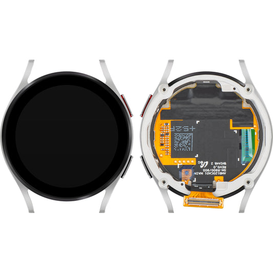 Displej s dotykovou obrazovkou Samsung Galaxy Watch FE, s rámečkem, verze BT, stříbrná, servisní balíček GH97-30050B