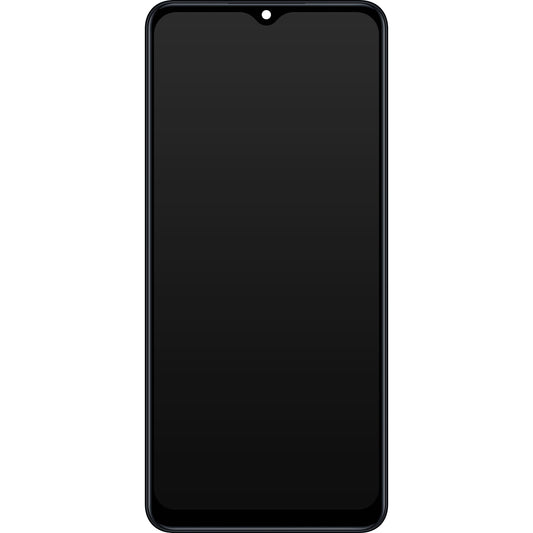 Displej s dotykovou obrazovkou Samsung Galaxy M12 M127, s rámečkem, černý, Swap GH82-25042A