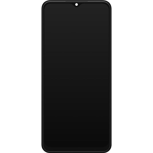 Displej s dotykovou obrazovkou Samsung Galaxy A13 A135, s rámečkem, černý, Swap GH82-28508A