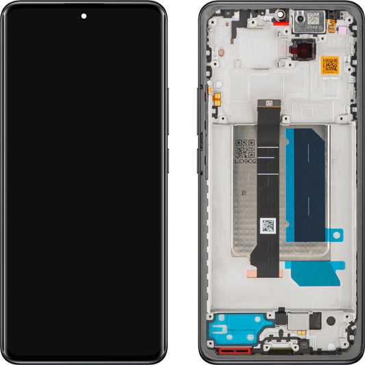 Display s dotykovým displejem Xiaomi Redmi Note 14 Pro+ 5G, s rámem, Černá (Midnight Black), Service Pack 5600190O16U00