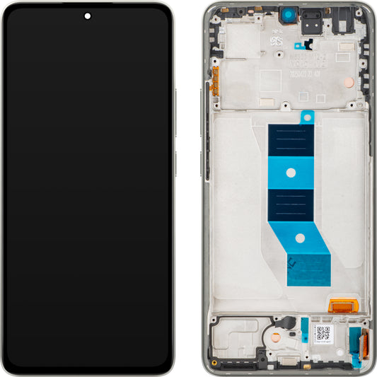 Display s dotykovým displejem Xiaomi Poco M7 Pro 5G, s rámem, šedý (Lunar Dust), Service Pack 5600070O17P00