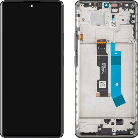 Displej s dotykovou obrazovkou Xiaomi Redmi Note 14 Pro 4G, s rámem, Černá (Midnight Black), Service Pack 560003000O600