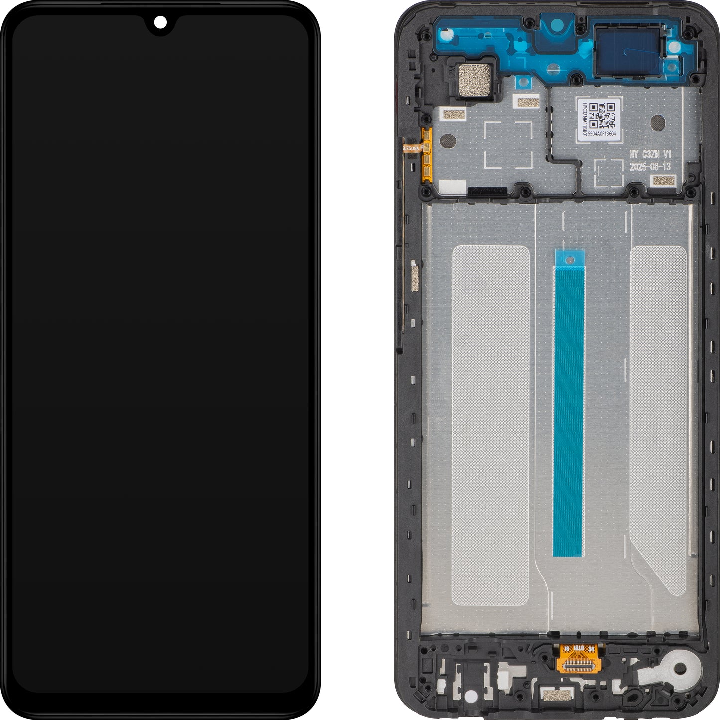 Displej s dotykovou obrazovkou Xiaomi Redmi A5 4G, s rámem, černý, Service Pack 5600010C3ZN00