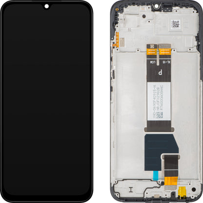Displej s dotykovou obrazovkou Xiaomi Redmi 15C 5G, s rámem, černý, Service Pack 56000200P1500