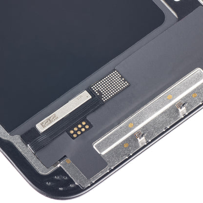 Dotykový displej ZY pro Apple iPhone 14, s rámečkem, pohyblivý, LCD In-Cell IC, černý 