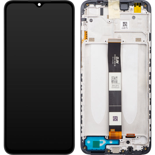 Display s dotykovou obrazovkou Xiaomi Redmi 9AT, s rámem, černý, Service Pack 560001C3LV00