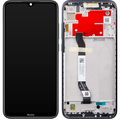 Display s dotykovým displejem Xiaomi Redmi Note 8T, s rámem, černý, Service Pack 5600040C3X00