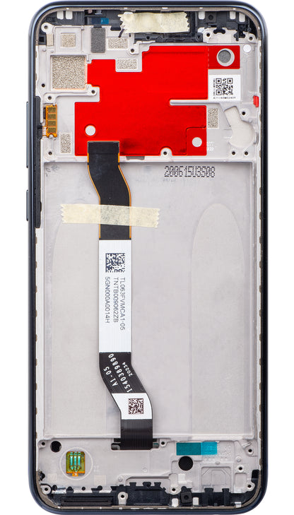 Display s dotykovým displejem Xiaomi Redmi Note 8T, s rámem, černý, Service Pack 5600040C3X00
