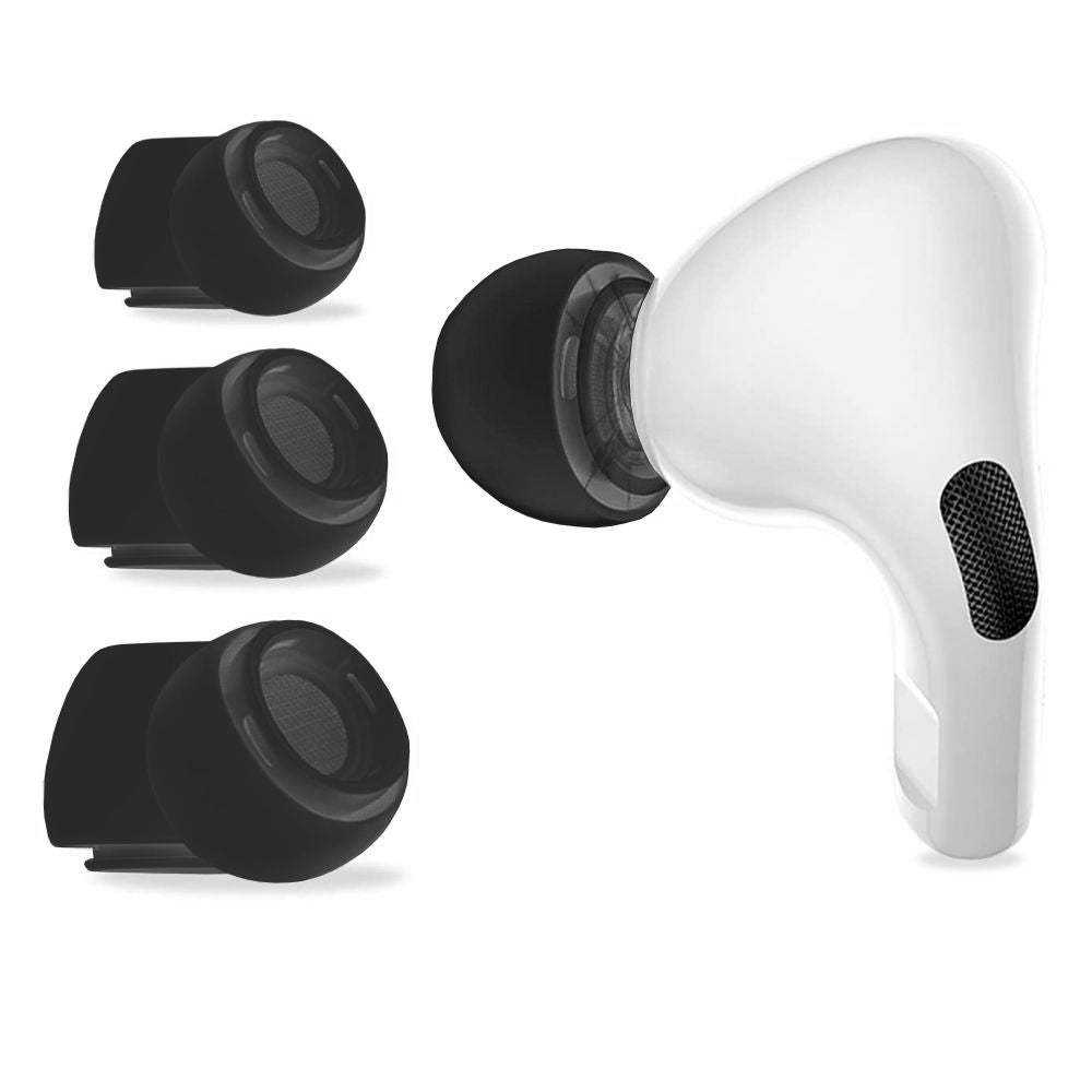 Špunty Tech-Protect pro Apple AirPods Pro Series, Velikost S / M / L, Černé