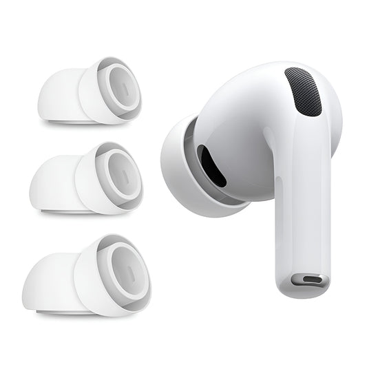 Špunty Techsuit ET2 pro Apple AirPods Pro 3, Velikost XS / S / L, Bílé
