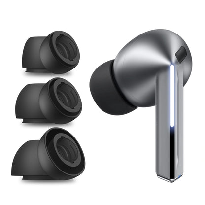 Špunty Techsuit ET3 pro Samsung Galaxy Buds3 Pro, Velikost S / M / L, Černé