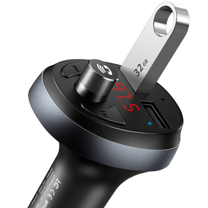 FM Bluetooth modulátor McDodo, 2 x USB-A