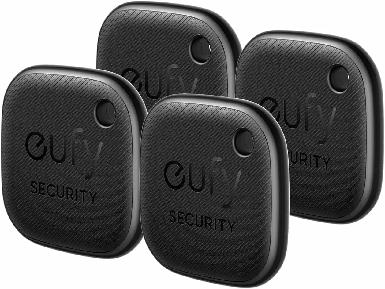 Eufy Security SmartTrack Link pro iOS Series, Sada 4 kusů, Černá E87B0012