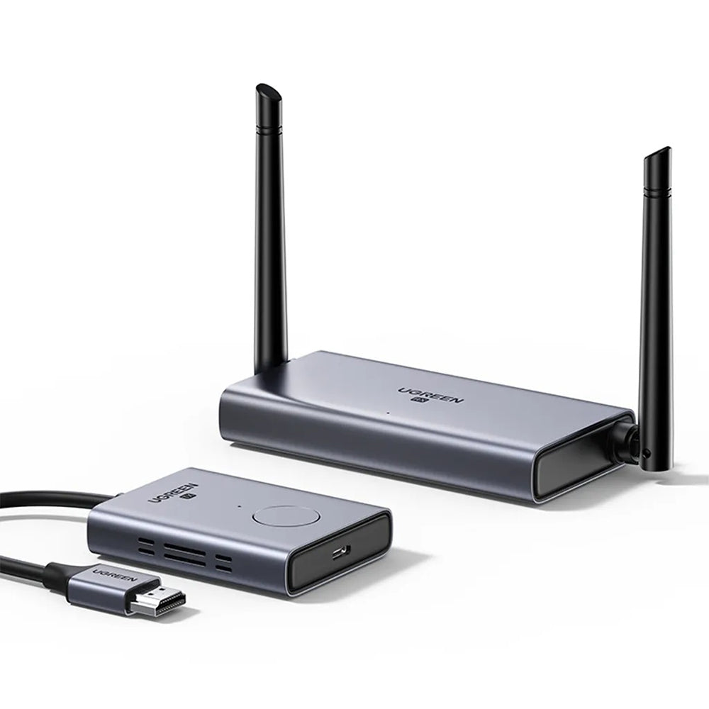 Bezdrátový HDMI extender UGREEN CM506, 1080P, šedý