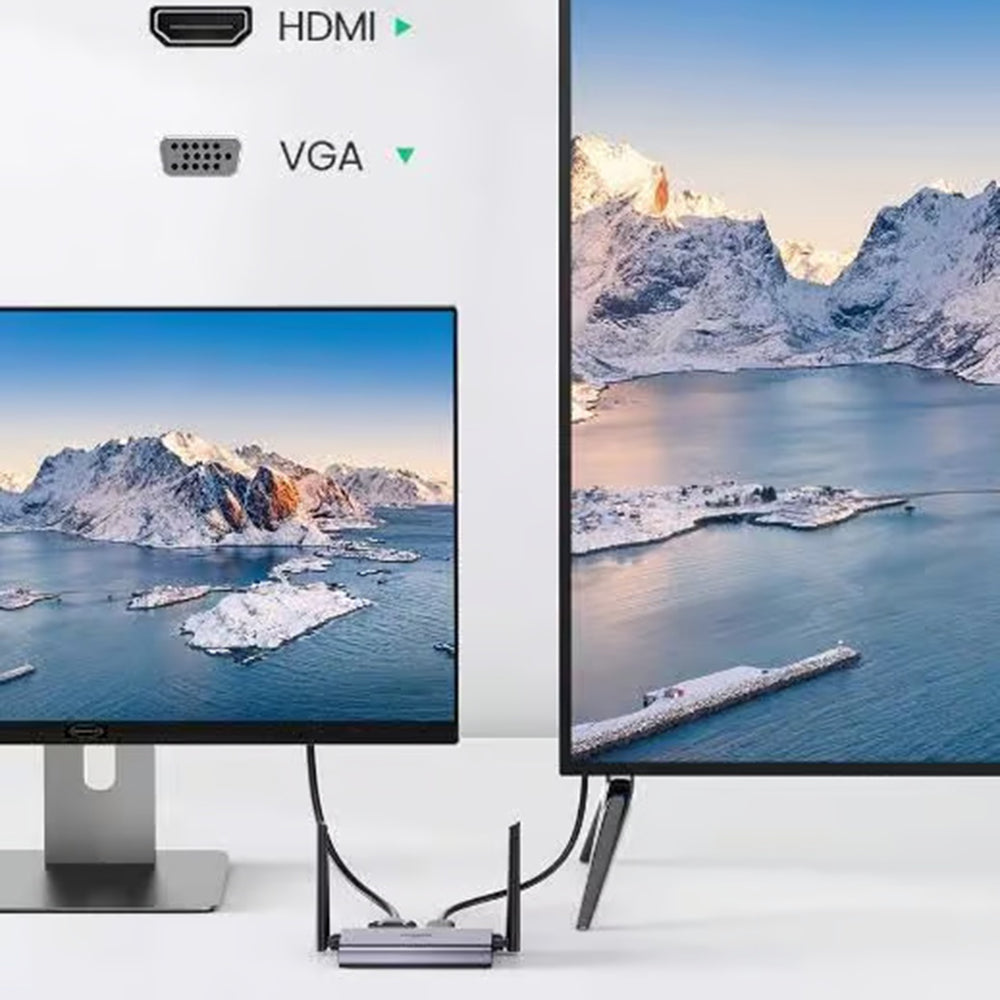 Bezdrátový HDMI extender UGREEN CM506, 1080P, šedý